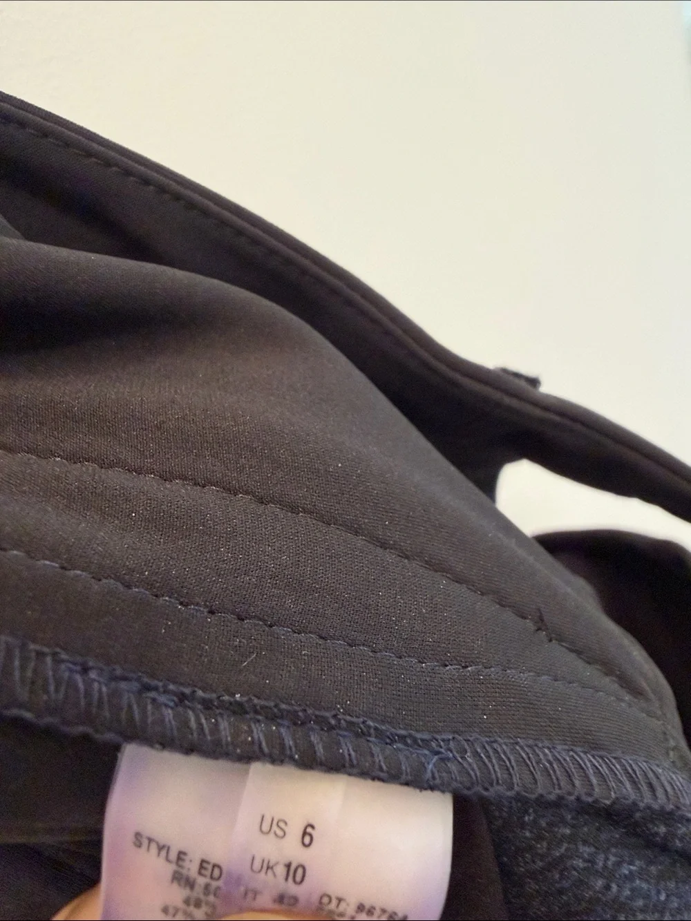 Elie Tahari navy/ black work pants